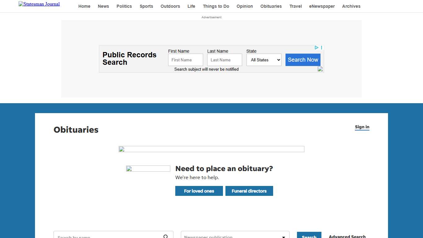 Obituaries in Salem, OR The Statesman Journal